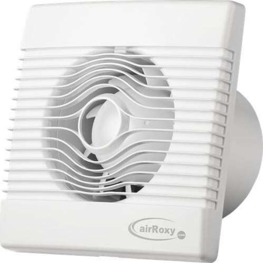airRoxy pRemium150 baderomsvifte med fuktighetssensor