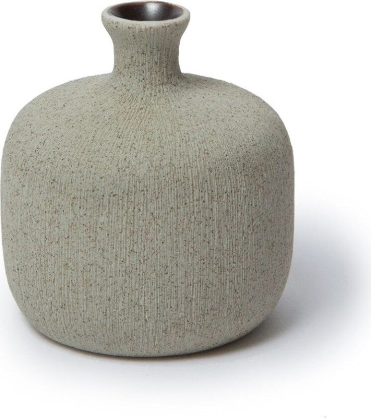 Flaske vase Sand grey, small