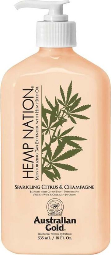Hemp Nation Sparkling Citrus & Champagne Moisturizer 535 ml