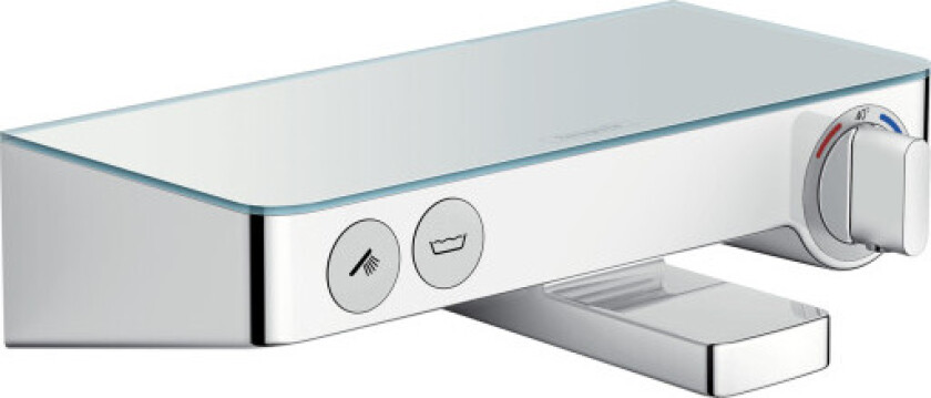 ShowerTablet Velg badekar/br. hvit/krom