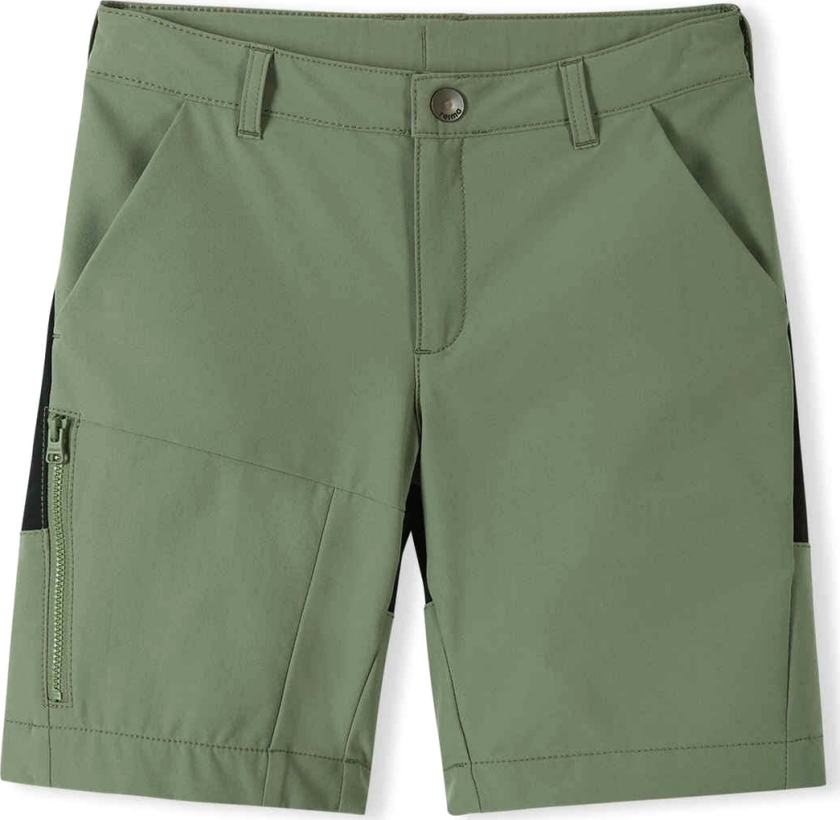 Kids' Shorts Vaelsi Greyish Green 152, Greyish Green