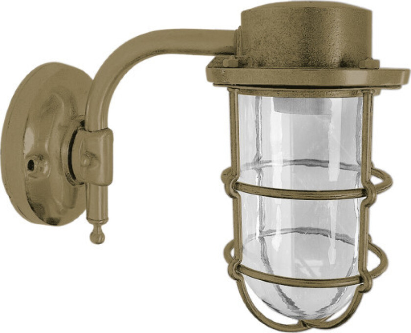 Bilde av 816 Vegglampe på armstøpt messing IP44