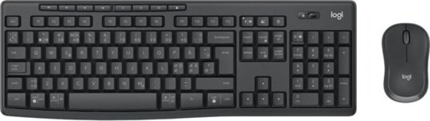 Mk370 Combo For Business Nordisk Tastatur- Og Mussett