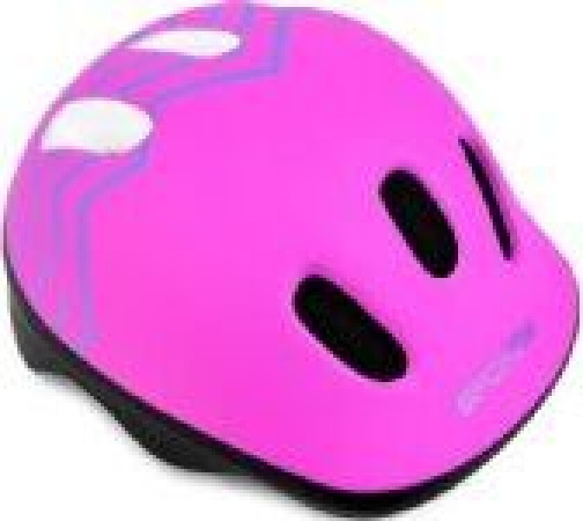 Justerbar barnehjelm 44-48 cm STEMPER rosa  Str 44-48