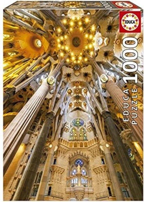 Educa 1000 Sagrada Familia Interiør