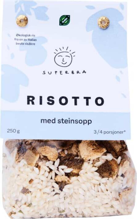 Risotto m/Steinsopp Økol 250g