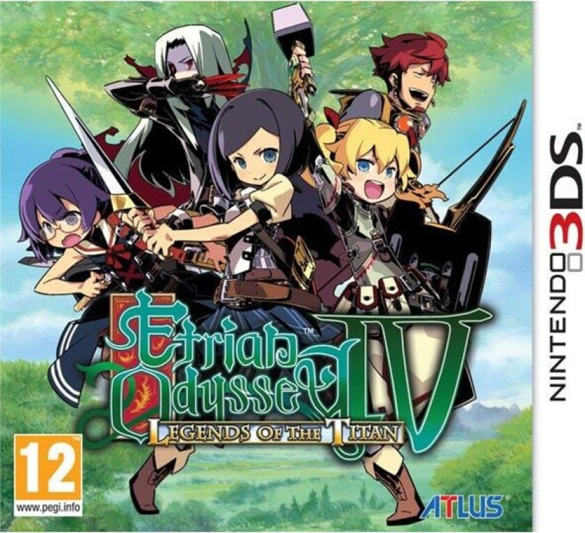 Etrian Odyssey IV: Legends of the Titan - Nintendo 3DS - RPG