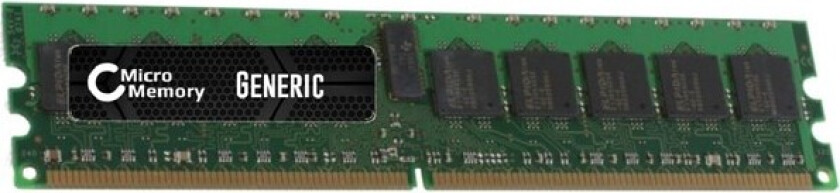- DDR2 - modul - 2 GB - DIMM 240-pin - 667 MHz / PC2-5300 - registrert - ECC