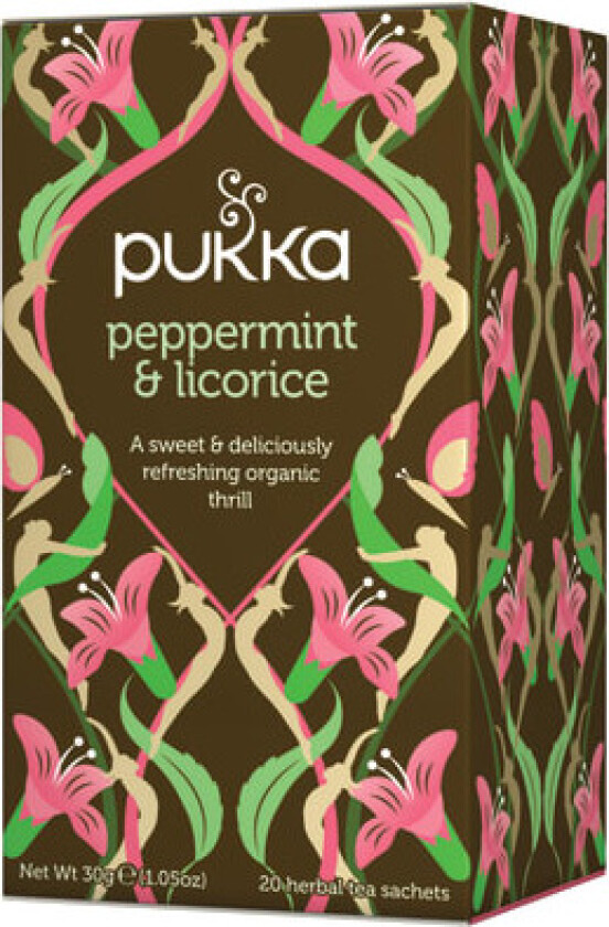Peppermint &Licorice Urtete 20pos