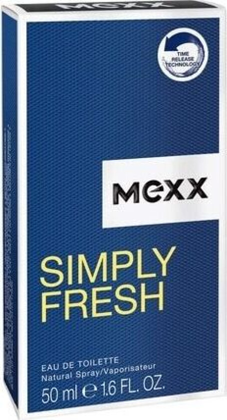 Herre parfyme EDT Mexx EDT Simply Fresh 50 ml