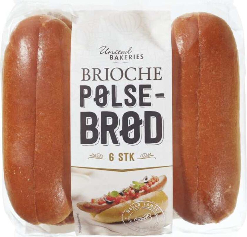 Pølsebrød Brioche 270g