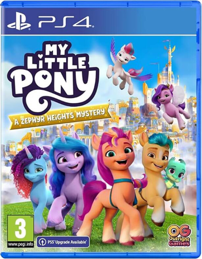 My Little Pony: A Zephyr Heights Mystery - Sony PlayStation 4 - Action/Adventure