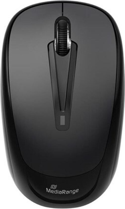 Optical Mouse. Black - Mus - Optisk - 3 knapper - Svart