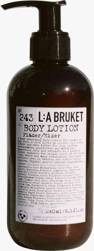 L:a Bruket 242 Hand & Body Wash Elder 240 ml