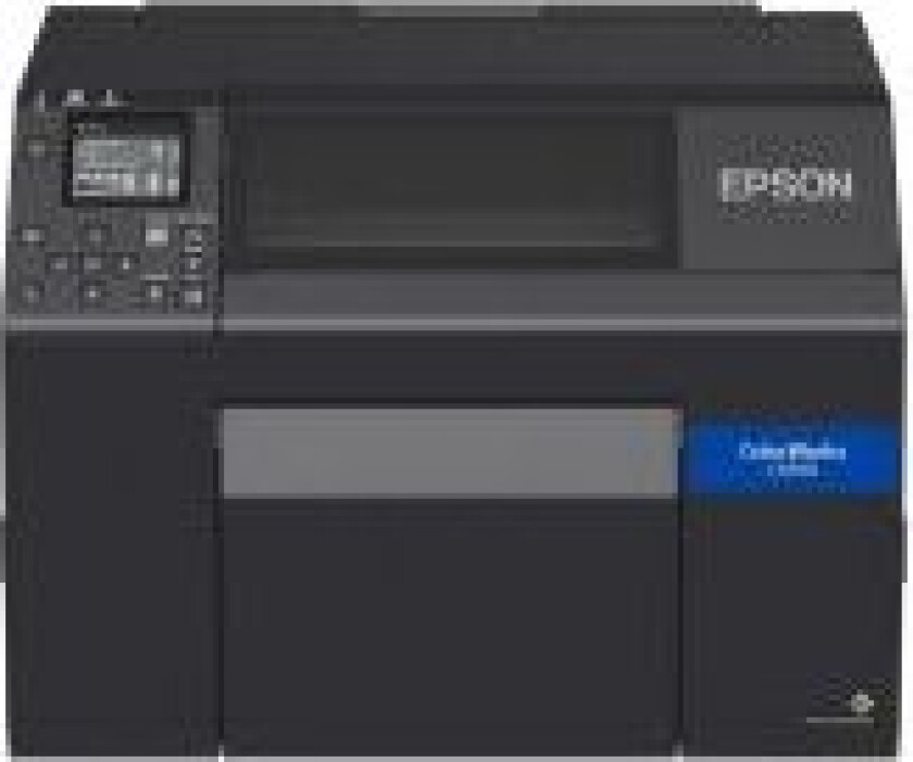 Bilde av ColorWorks CW-C6500Ae - Etikettskriver - farge - ink-jet - Rull (21,59 cm) - 1200 x 1200 dpi - inntil 85 mm/sek (mono) / inntil 85 mm/sek (farge) - USB 2.0, LAN, USB 2.0 vert - kutter