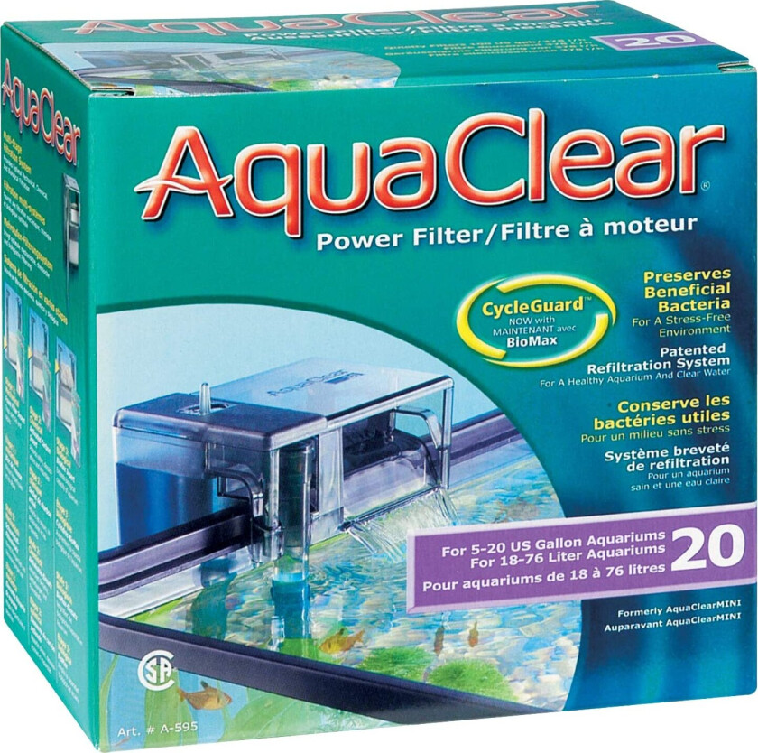 Bilde av Marina AQUA CLEAR EXTERNAL FILTER MINI/20