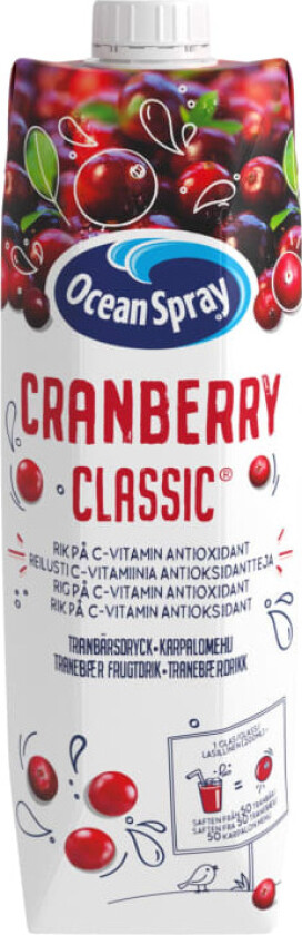 Tranebærjuice Original 1l