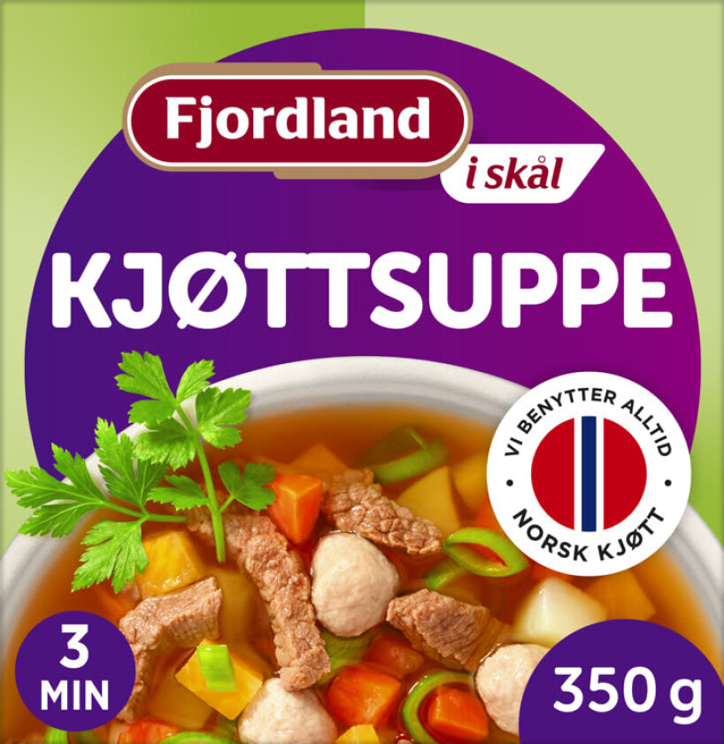 Kjøttsuppe 350g