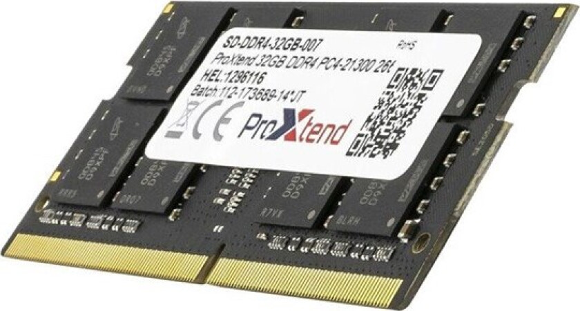 32GB DDR4 PC4-21300 2666MHz