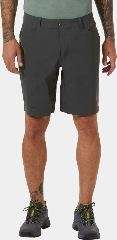 Men’s Elv Light Tur Shorts Grå S SvartS