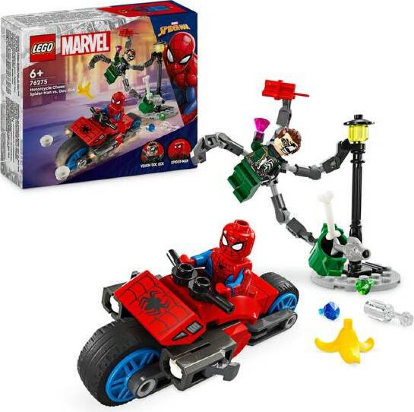 Lego Super Heroes - Motorsykkeljakt: Spider-Man Mot Doc Ock 76275