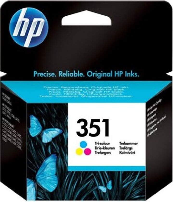 351 / CB337EE Tri-Color - (Cyan Magenta Yellow) Ink - Blekkpatron Colour (cyan, magenta, yellow)
