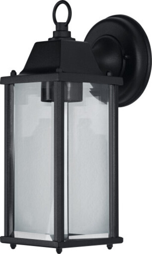 Endura Classic lantern square udendørs væglampe E27 293 mm black