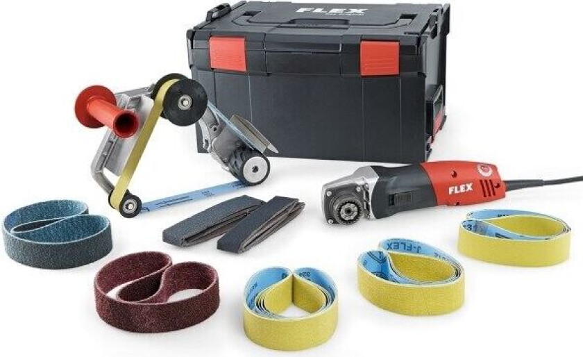 Bilde av Flex BRE 14-3 125 Set, Eksentersliper, Svart, Rød, 1000 RPM, 3500 RPM, 1,9 cm, AC