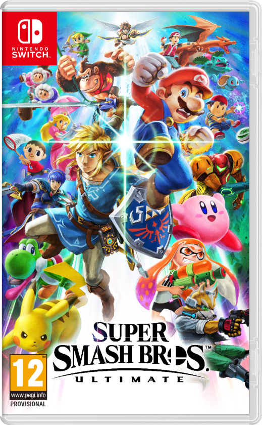 Super Smash Bros. Ultimate - Switch - UKV (engelsk cover)
