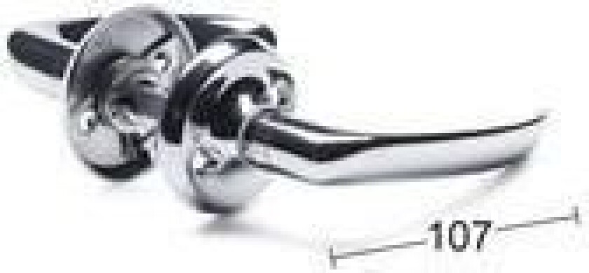 A696 Clean Dørhåndtak 38-70 mm, polert