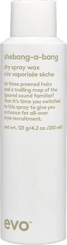 Style Shebangabang Dry Spray Wax, 200 ml Hårstyling