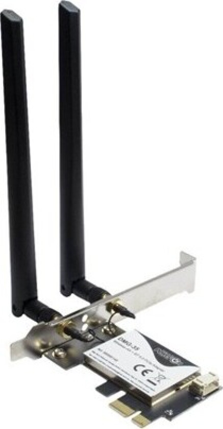 Bilde av DMG-35 WiFi 6 + BT 5.0 PCIe Adapter