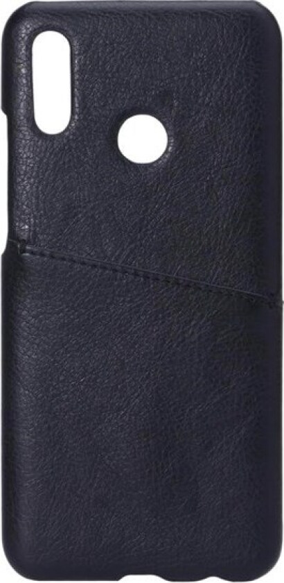 Mobildeksel Svart med Kortlomme Huawei P30 Lite