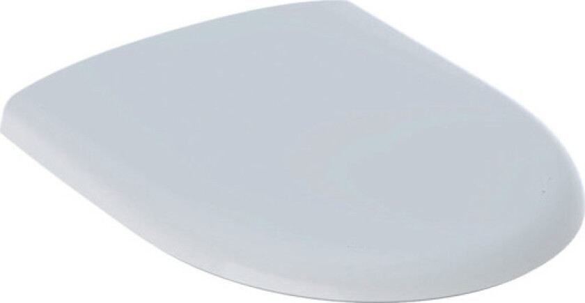 GEBERIT toalettsete 455x370x60mm m/lokk duroplast hvit