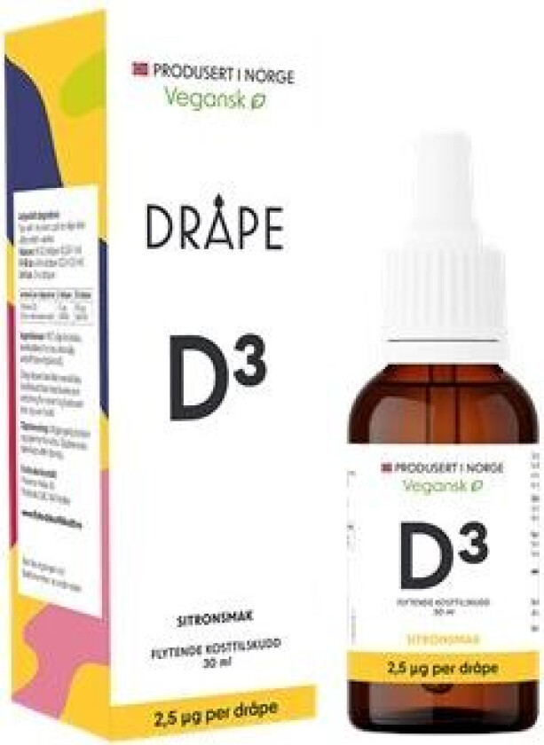 D-vitamindråper, 30 ml
