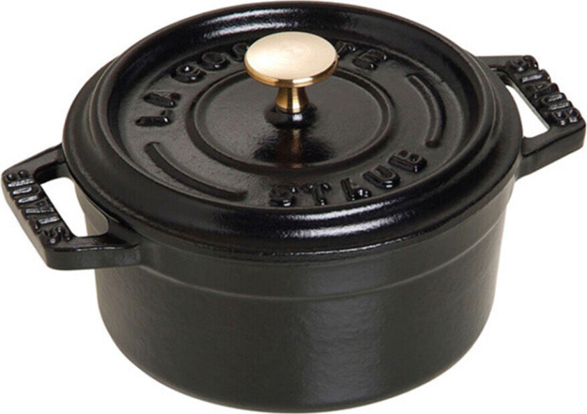 La Cocotte Rund Potte Ø 10 cm / Sort