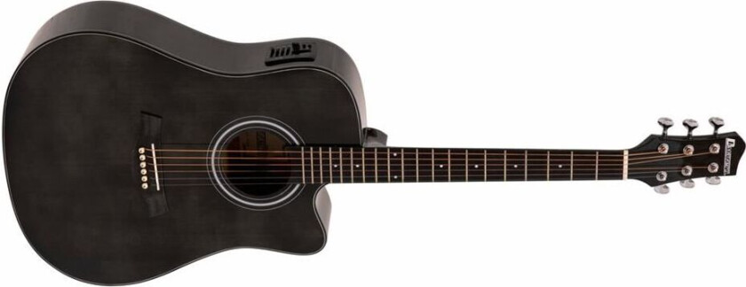 Stw-90 Western Guitar Vintage Black