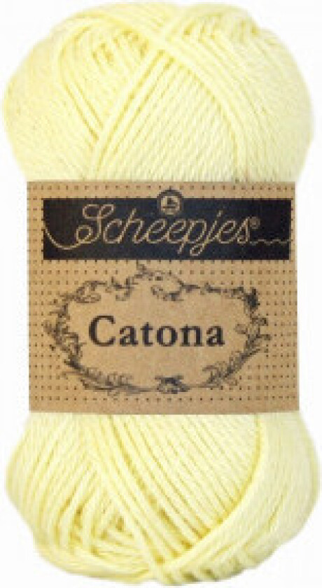 Catona Garn Unicolour 101 Lyslykt