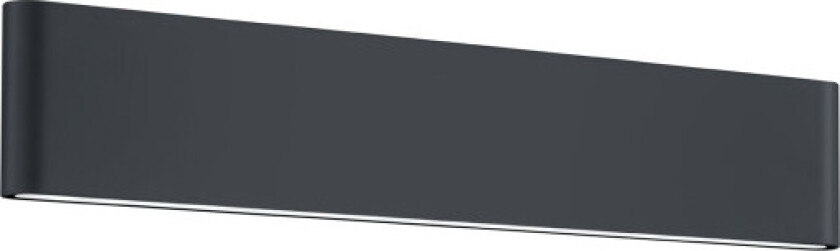 Thames II utendørs vegglampe, antrasitt, 46 cm