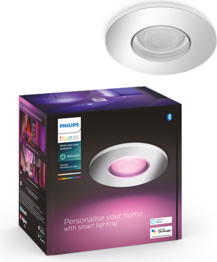 Bilde av Hue Xamento Innfelt Spot for Baderom - Krom