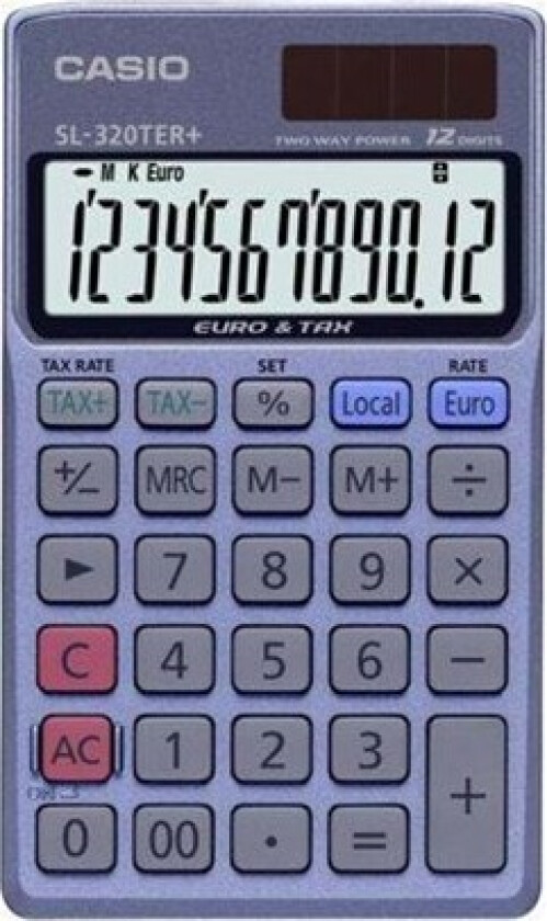 Minikalkulator Casio SL-320TER+