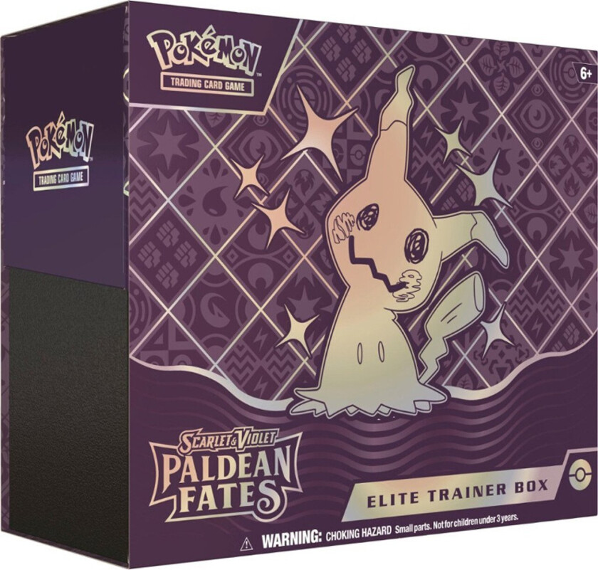 Pokemon Pokémon Sv4.5: Paldean Fates Elite Trainer Box - Shiny Mimikyu