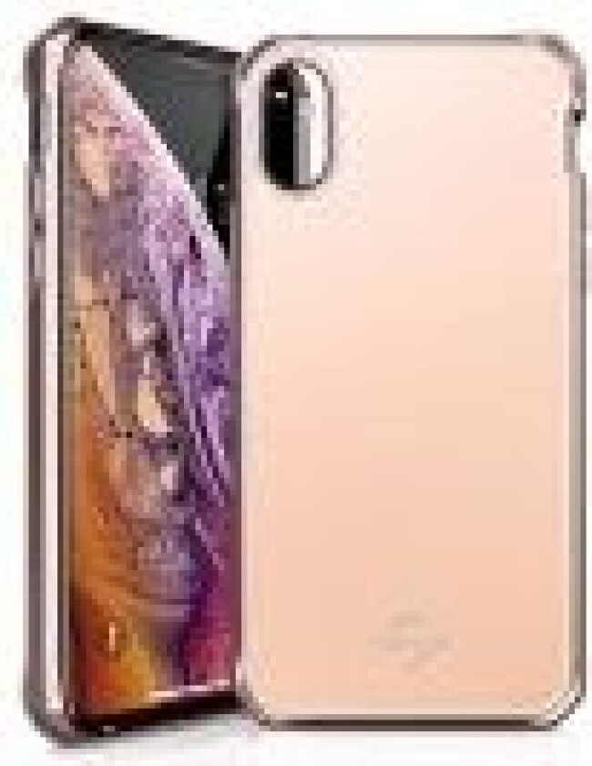 ITSKINS HYBRID GLASS cover til iPhone XS / X®. Rosa