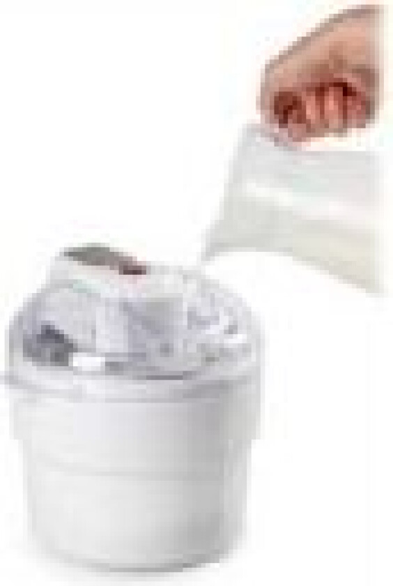 Iskremmaskin DOMO DO2309I Hvit plast