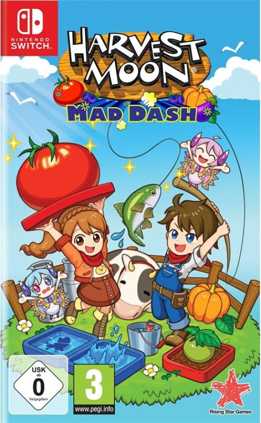 Harvest Moon: Mad Dash (Code in a Box) - Nintendo Switch - Strategi