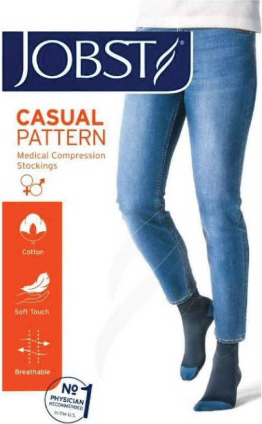 Jobst Casual Pattern Blå S