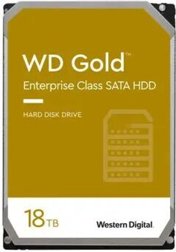 Wd Gold Enterprise 18tb 3.5" 7,200rpm Sata-600