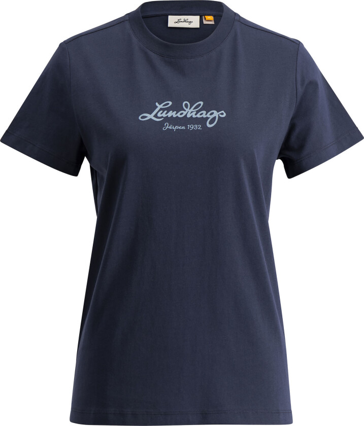 Women's Järpen Logo T-shirt Deep Blue XS, Deep Blue