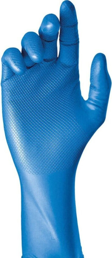 Engangshansker JUBA Box Pulverfri Blå Nitril (50 enheter)