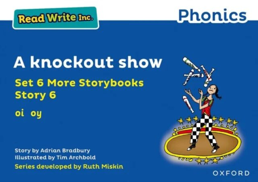 Read Write Inc. Phonics: A knockout show (Blue Set 6A Storybook 6) av Adrian Bradbury